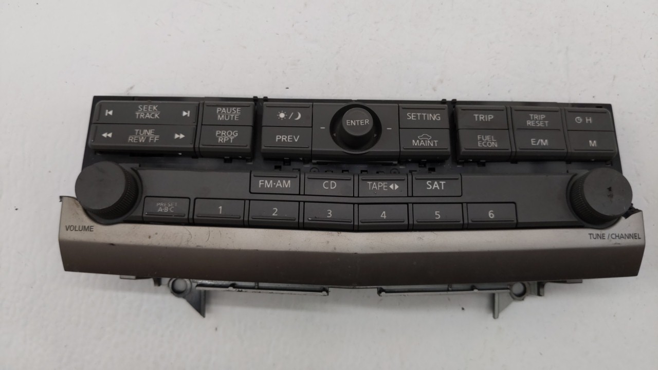 Picture of 2004-2005 Nissan Maxima Radio Control Panel 212747
