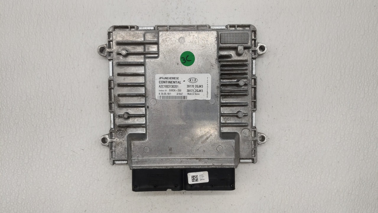 Picture of 2019-2019 Kia Optima Engine Computer Ecu Pcm Ecm Pcu Oem 213814
