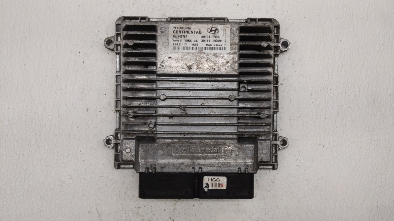 2011-2014 Hyundai Sonata Engine Control Computer Ecu Pcm Ecm Pcu Oem 213962 - Oemusedautoparts1.com