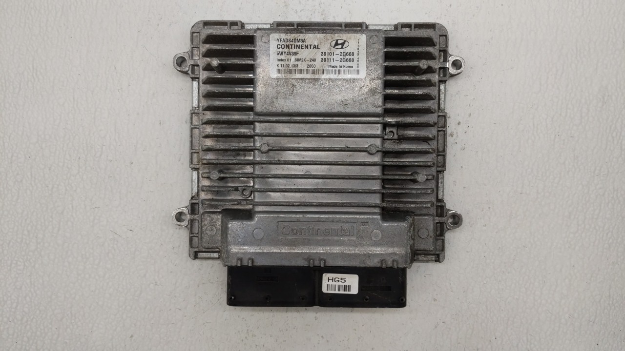 2011-2014 Hyundai Sonata Engine Computer Ecu Pcm Ecm Pcu Oem 214061 - Oemusedautoparts1.com