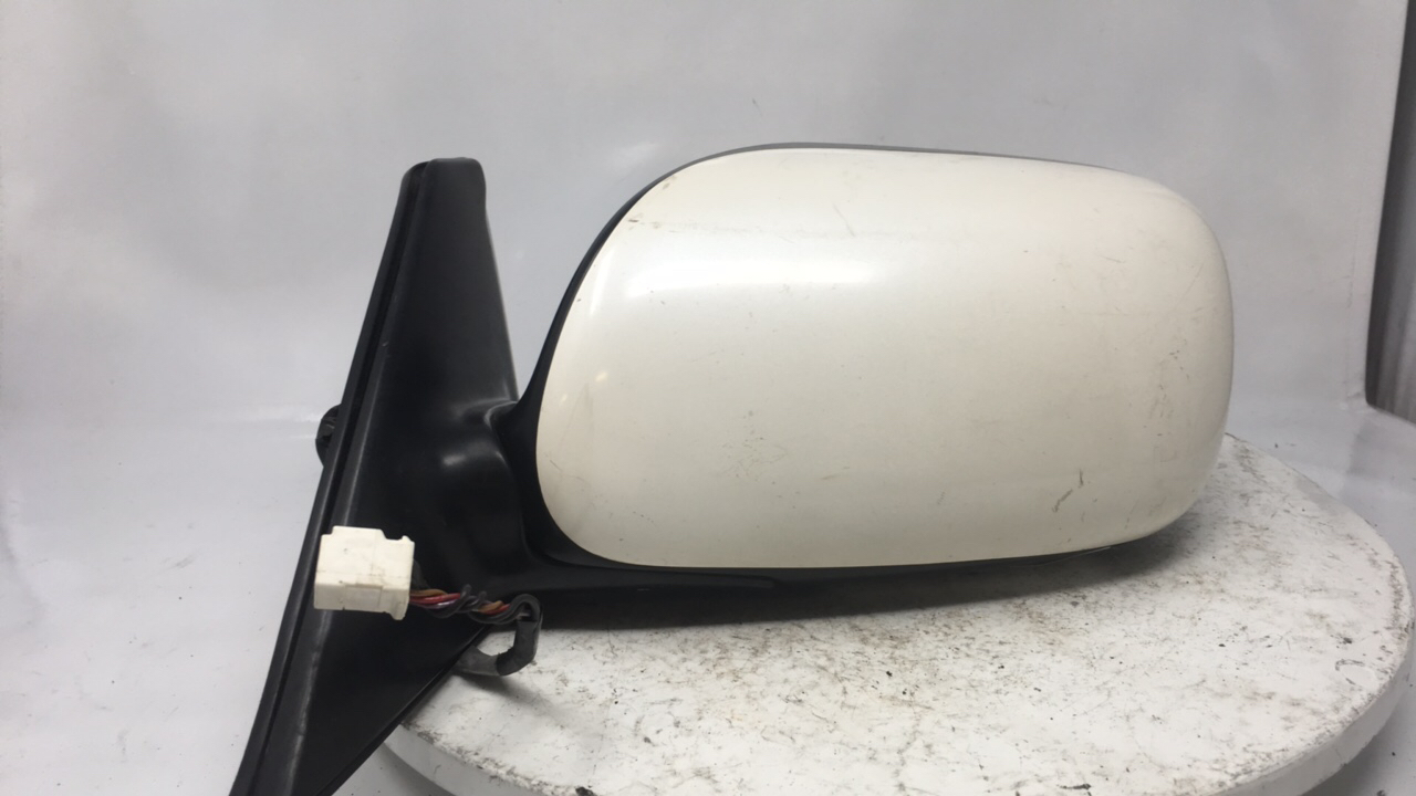 2001 Audi 200 Driver Left Side View Power Door Mirror White 21452 - Oemusedautoparts1.com