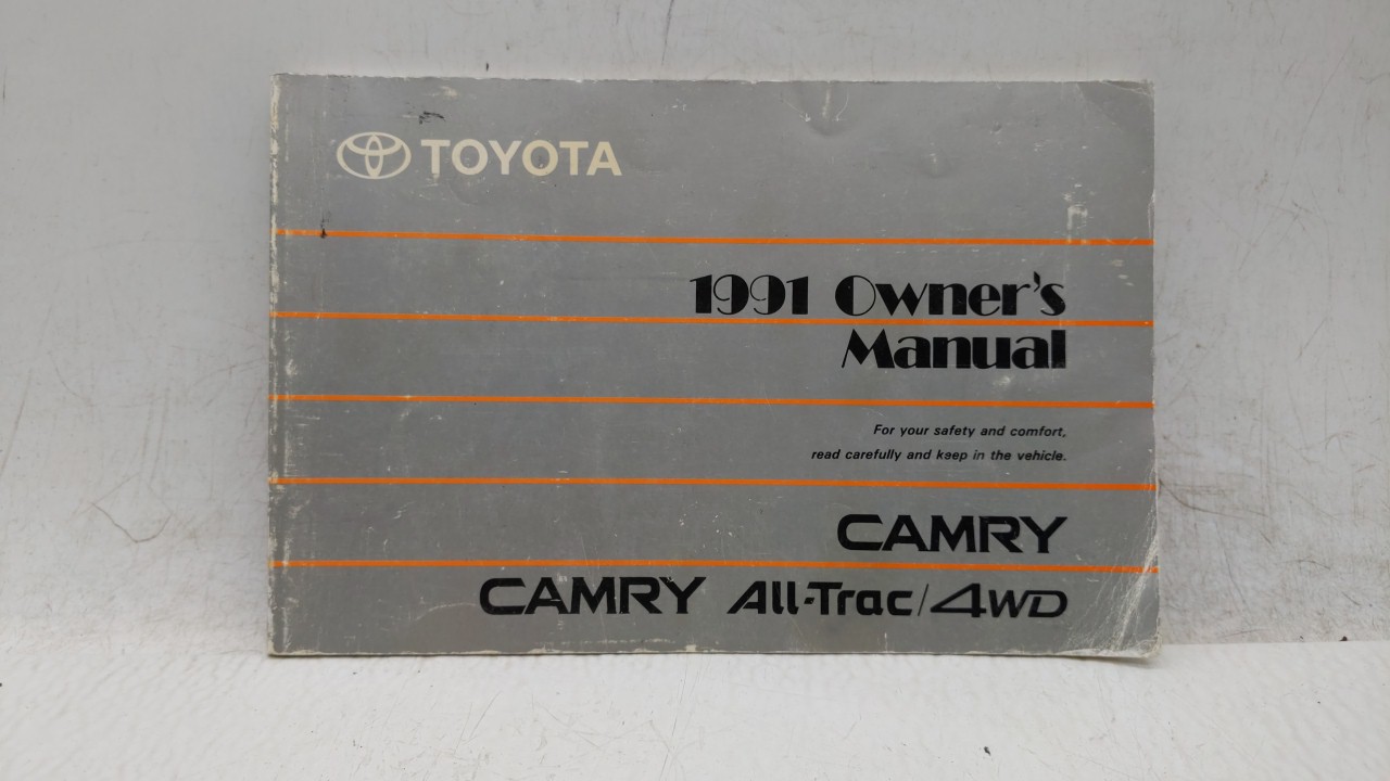 Picture of 1991 Toyota Camry Owners Manual 216595