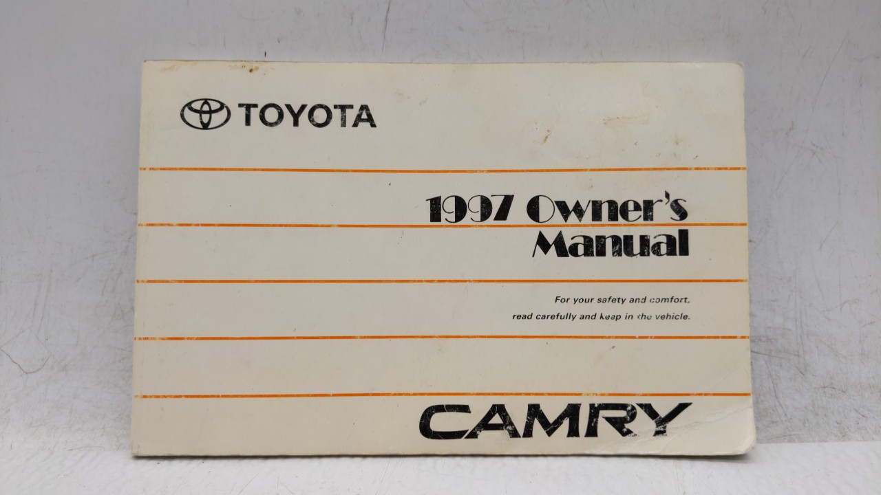 1997 Toyota Camry Owners Manual 216730 - Oemusedautoparts1.com