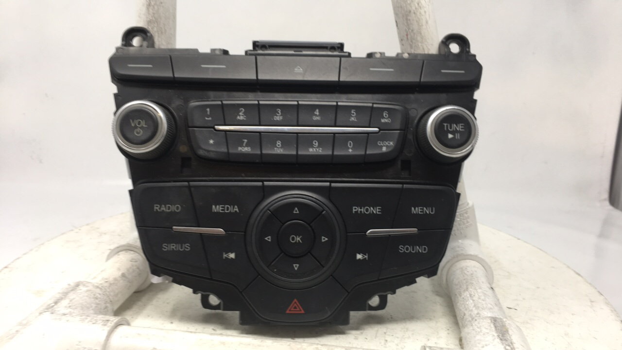 2015-2018 Ford Focus Radio Control Panel Black 22238 - Oemusedautoparts1.com