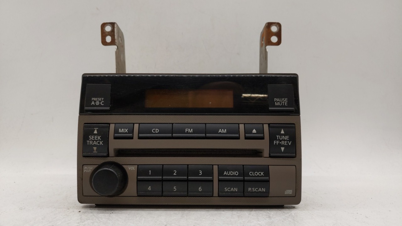 2005-2006 Nissan Altima Am Fm Cd Player Radio Receiver 223581 - Oemusedautoparts1.com