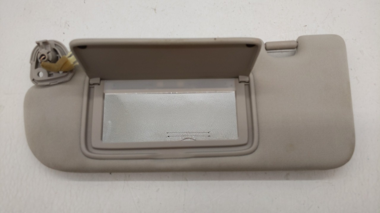Picture of 2014-2018 Infiniti Q50 Driver Sun Visor Mirror Left Sunvisor Gray 228111