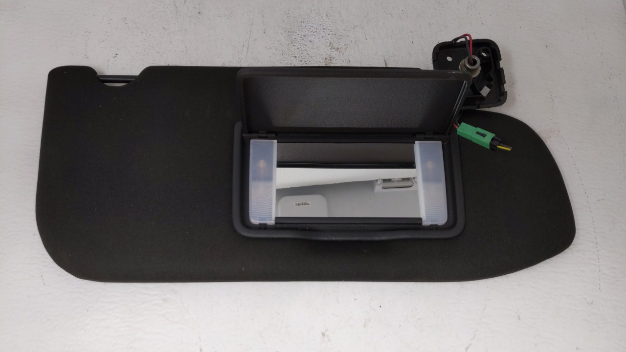 2013-2018 Ford Taurus Passenger Sun Visor Mirror Right Sunvisor Black 228695 - Oemusedautoparts1.com