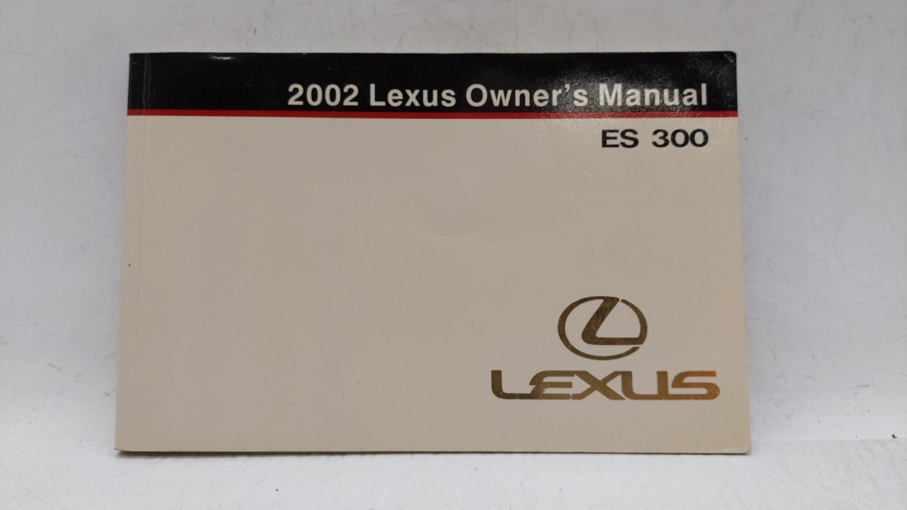 2002 Lexus Es300 Owners Manual 228764 - Oemusedautoparts1.com