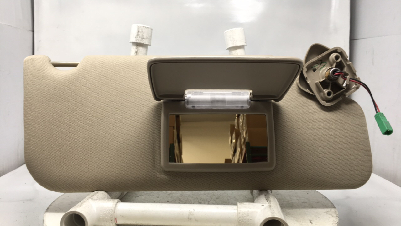 2011-2015 Lincoln Mkx Passenger Sun Visor Mirror Right Sunvisor Beige 23074 - Oemusedautoparts1.com