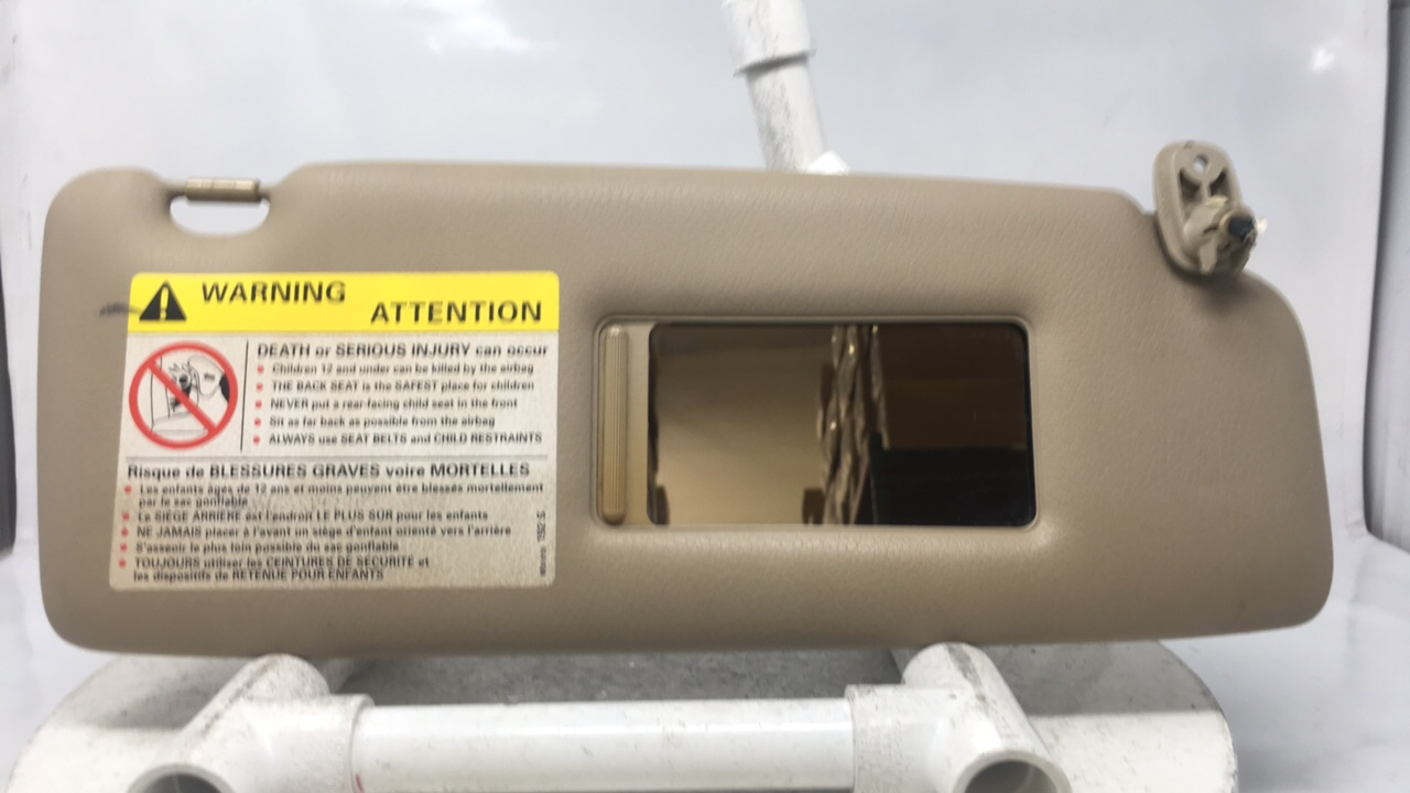 Picture of 2003-2009 Audi A4 Passenger Sun Visor Mirror Right Sunvisor Tan 23820