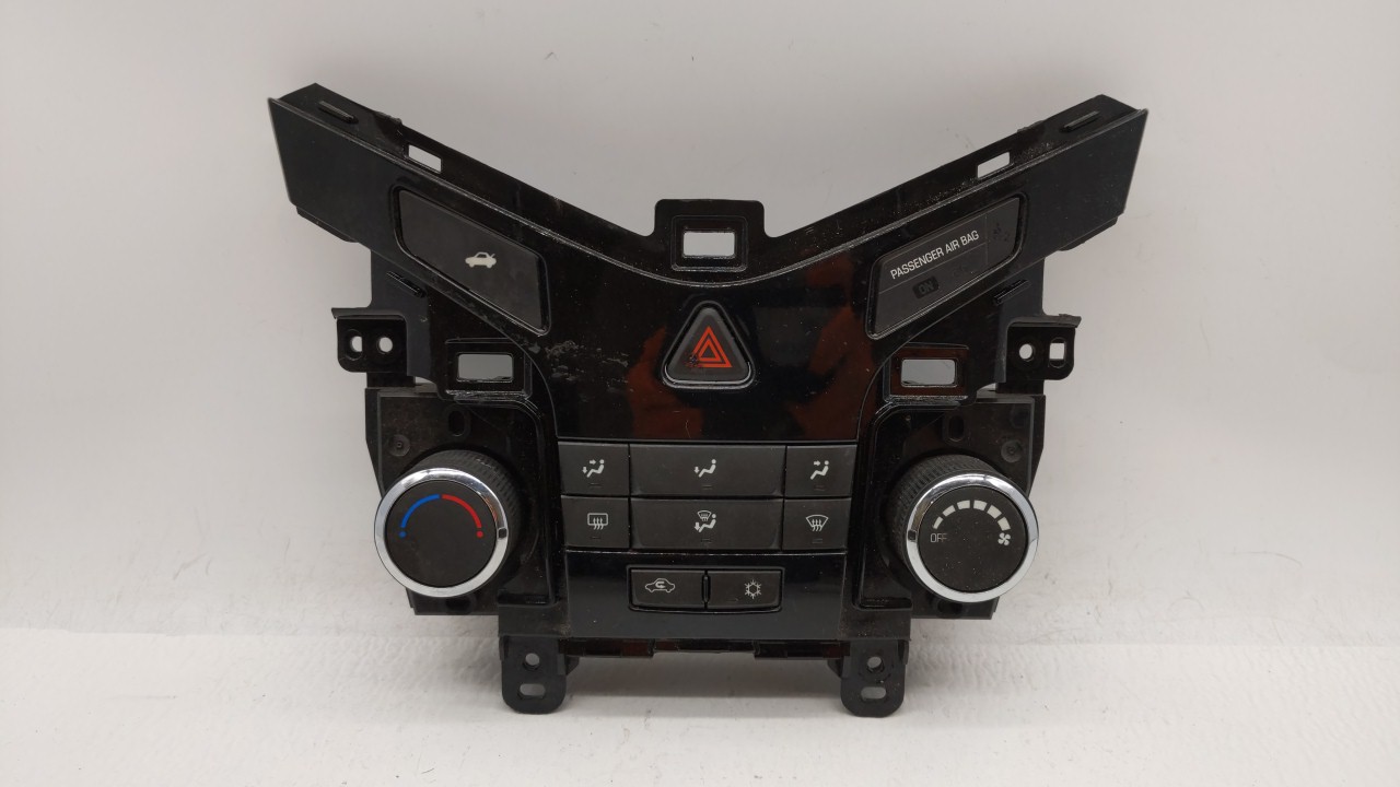 2012-2016 Chevrolet Cruze Ac Heater Climate Control Temperature Oem 241639 - Oemusedautoparts1.com