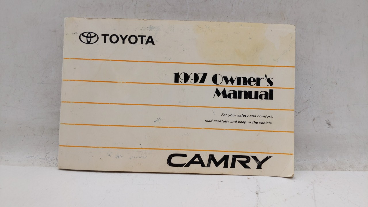 1997 Toyota Camry Owners Manual 243514 - Oemusedautoparts1.com