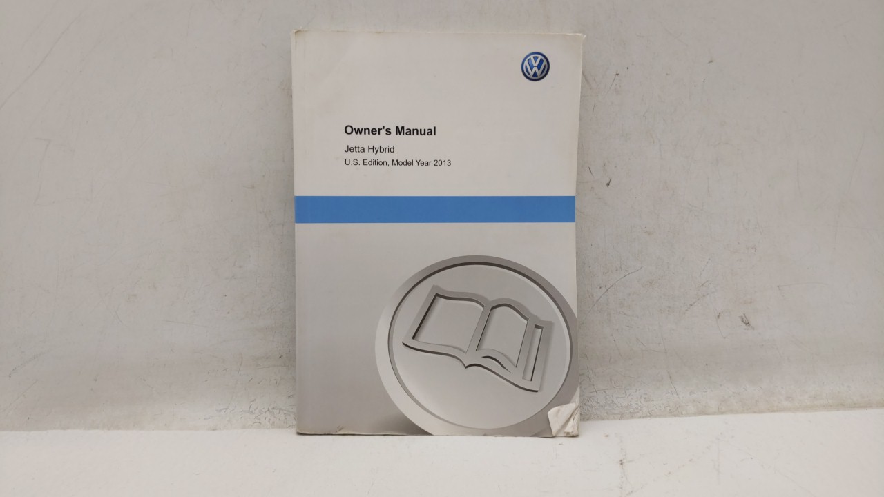 2013 Volkswagen Jetta Owners Manual Book Guide 243634 - Oemusedautoparts1.com