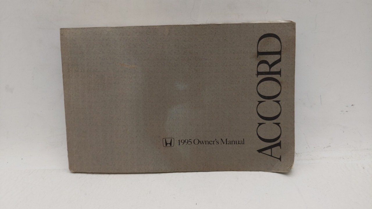 Picture of 1995 Honda Accord Owners Manual 247483