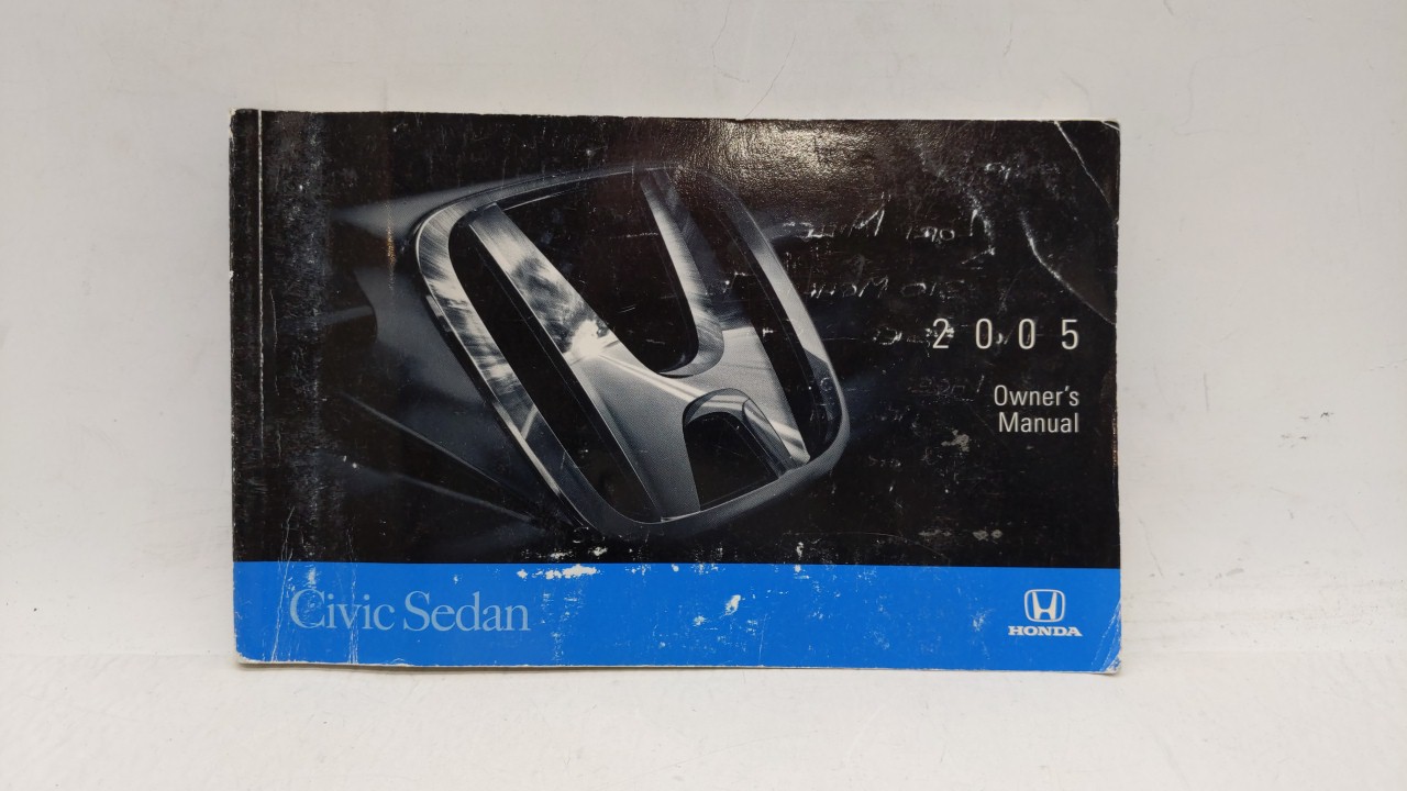 Picture of 2005 Honda Civic Owners Manual 247504