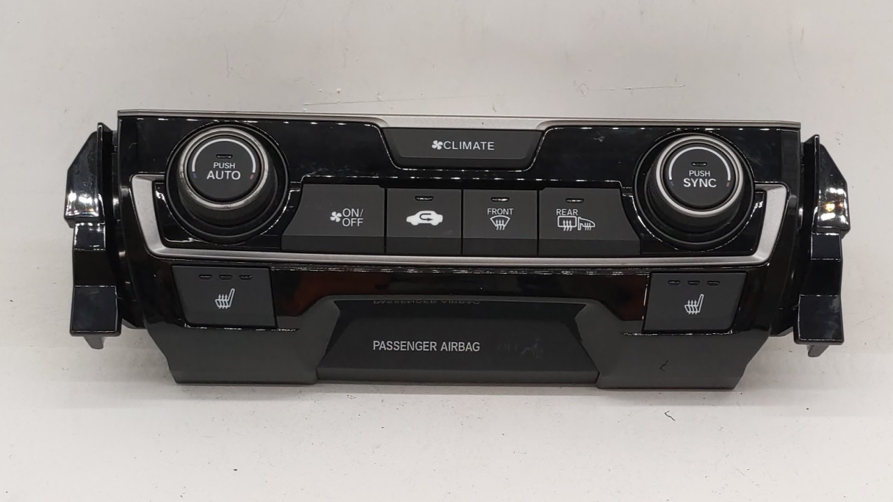 Picture of 2016-2018 Honda Civic Ac Heater Climate Control Temperature Oem 252229