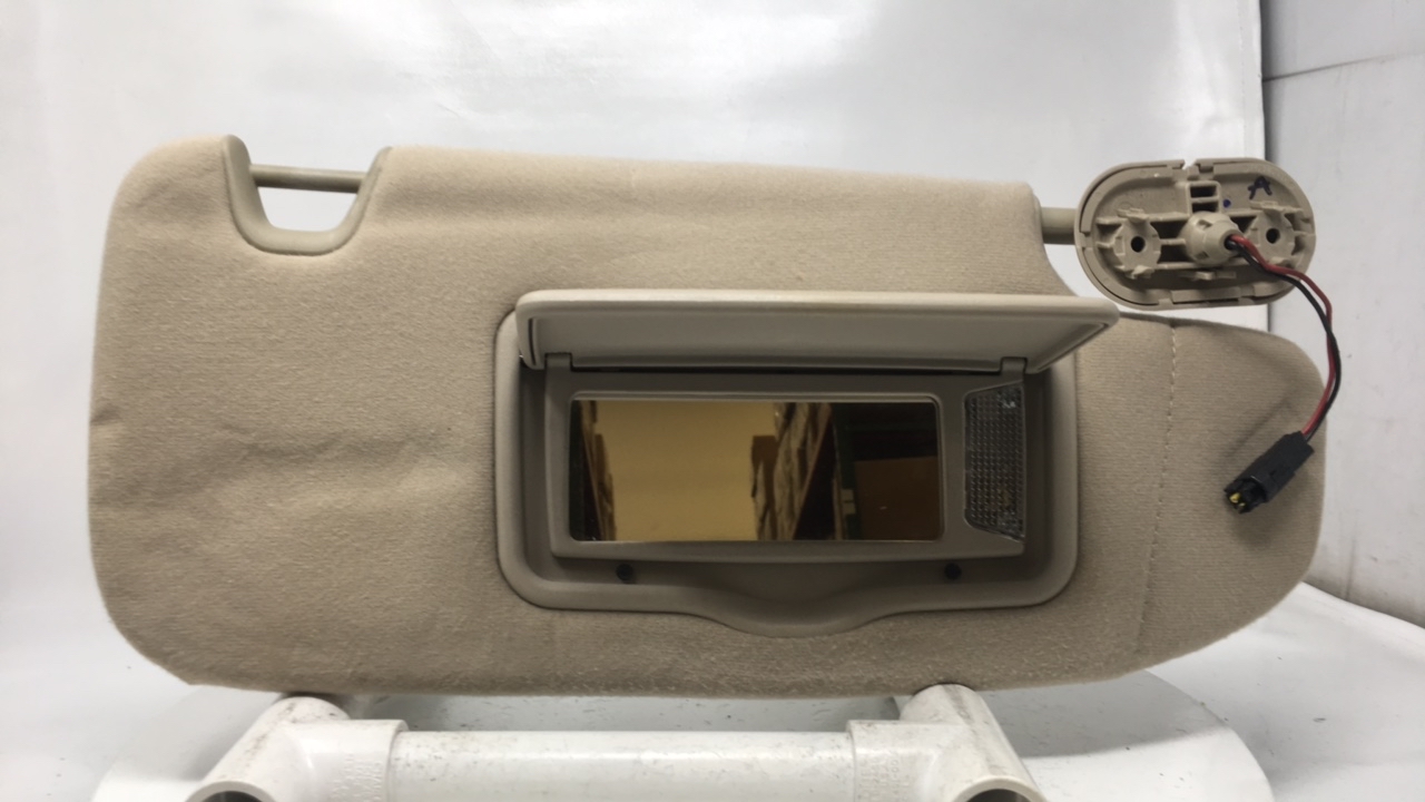 2006-2009 Ford Fusion Passenger Sun Visor Mirror Right Sunvisor Beige 25756 - Oemusedautoparts1.com