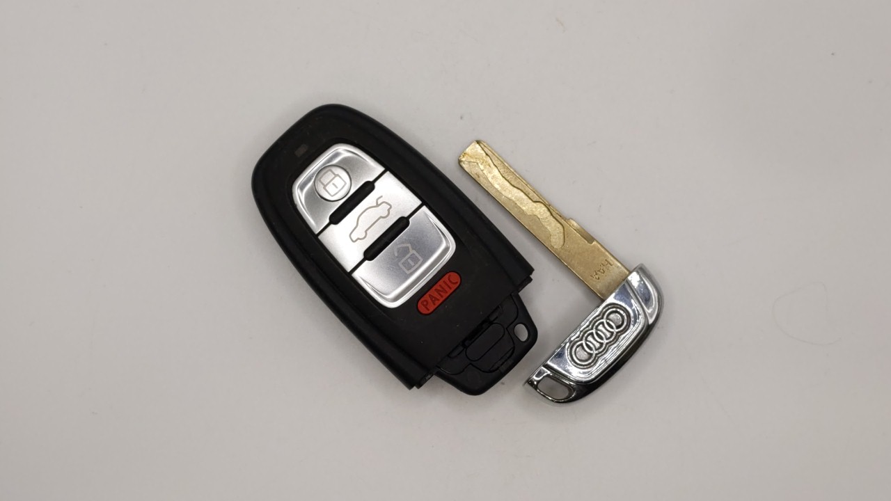 Picture of Audi S8 Keyless Entry Remote Fob IYZFBSB802 8K0.959.754 AB 4 buttons 258406
