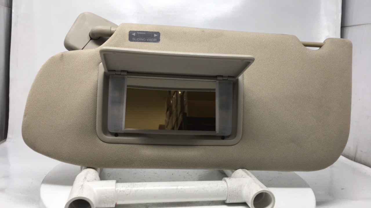 Picture of 2010-2012 Ford Taurus Driver Left Sun Visor Sunvisor Beige 25846