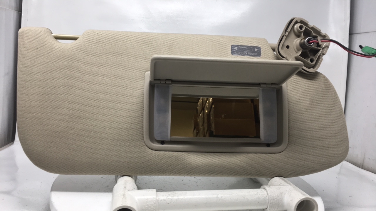 Picture of 2010-2012 Ford Taurus Passenger Right Sun Visor Sunvisor Biege 25847