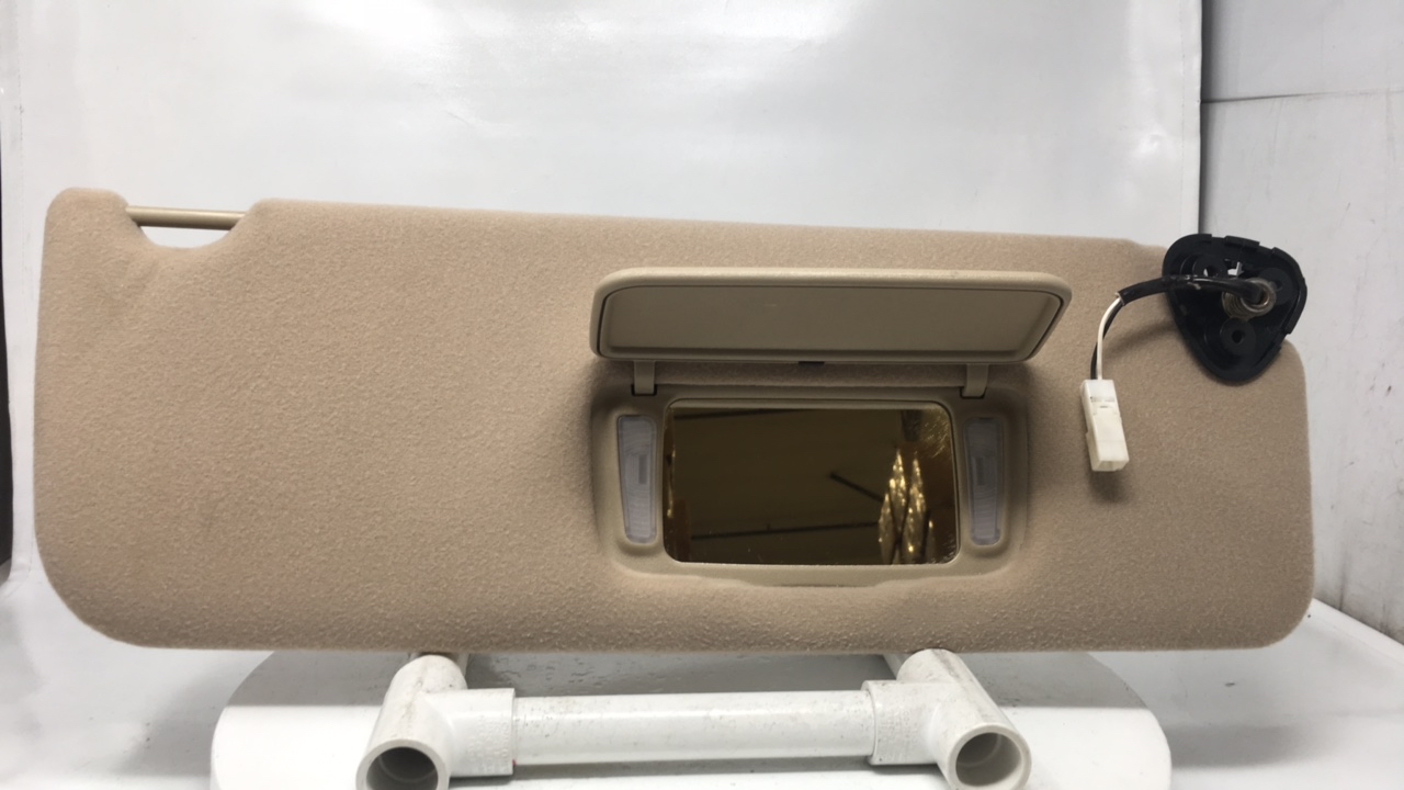 2004-2004 Toyota Sienna Passenger Sun Visor Mirror Right Sunvisor Beige 26014 - Oemusedautoparts1.com