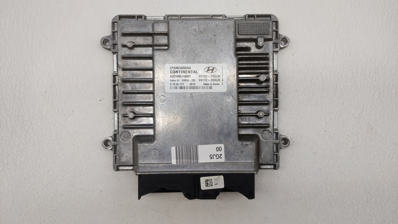 2018-2019 Hyundai Sonata Engine Computer Ecu Pcm Ecm Pcu Oem 260225 - Oemusedautoparts1.com