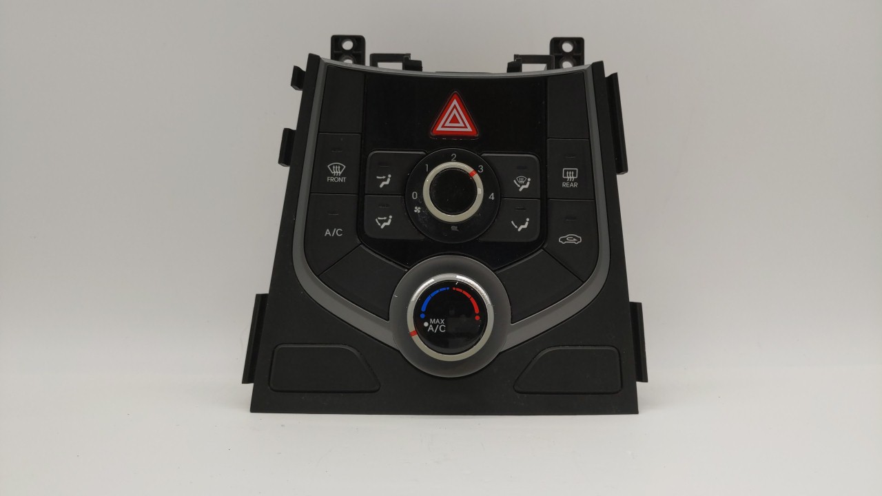 2014-2016 Hyundai Elantra Ac Heater Climate Control Temperature Oem 260238 - Oemusedautoparts1.com