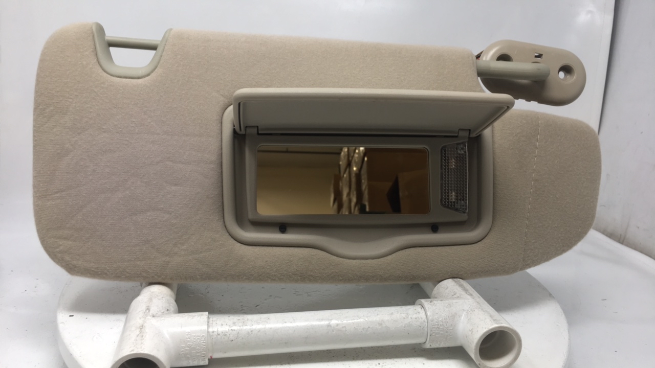 2006-2009 Ford Fusion Passenger Right Sun Visor Sunvisor Beige W159m - Oemusedautoparts1.com