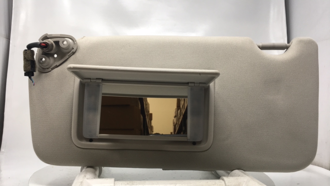 2010-2014 Subaru Legacy Driver Sun Visor Mirror Left Sunvisor Light Grey 26276 - Oemusedautoparts1.com