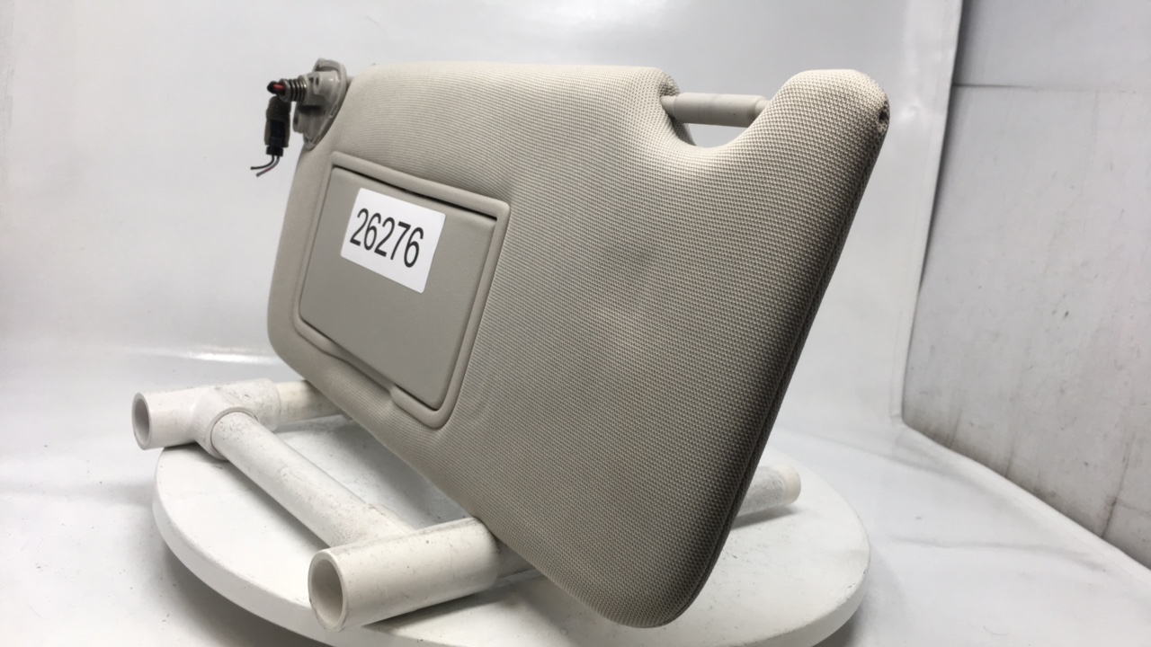 2010-2014 Subaru Legacy Driver Sun Visor Mirror Left Sunvisor Light Grey 26276 - Oemusedautoparts1.com