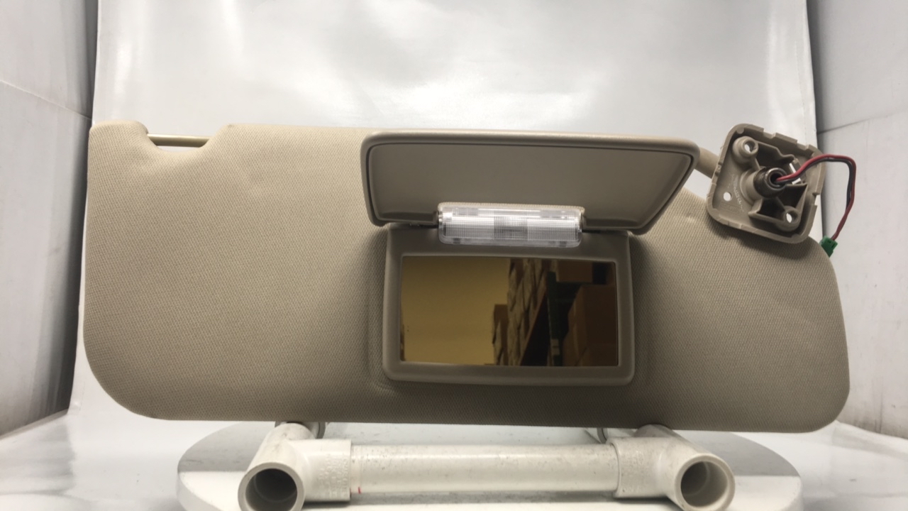 2011-2015 Lincoln Mkx Passenger Right Sun Visor Sunvisor Beige W147a - Oemusedautoparts1.com