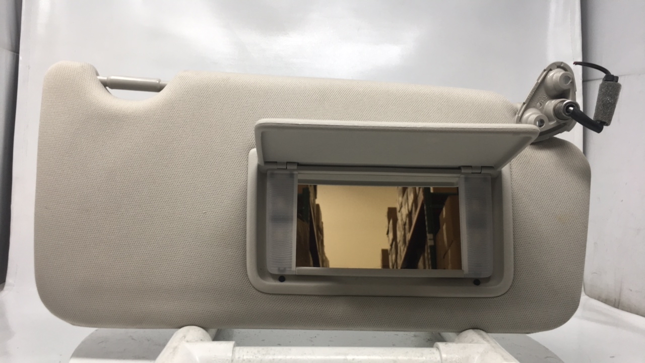 2010-2014 Subaru Legacy Passenger Right Sun Visor Sunvisor Light Grey 26463 - Oemusedautoparts1.com