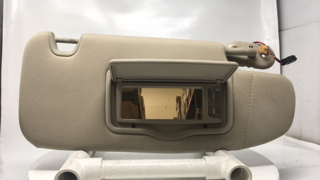 2006-2009 Lincoln Mkz Passenger Right Sun Visor Sunvisor Beige W291k - Oemusedautoparts1.com