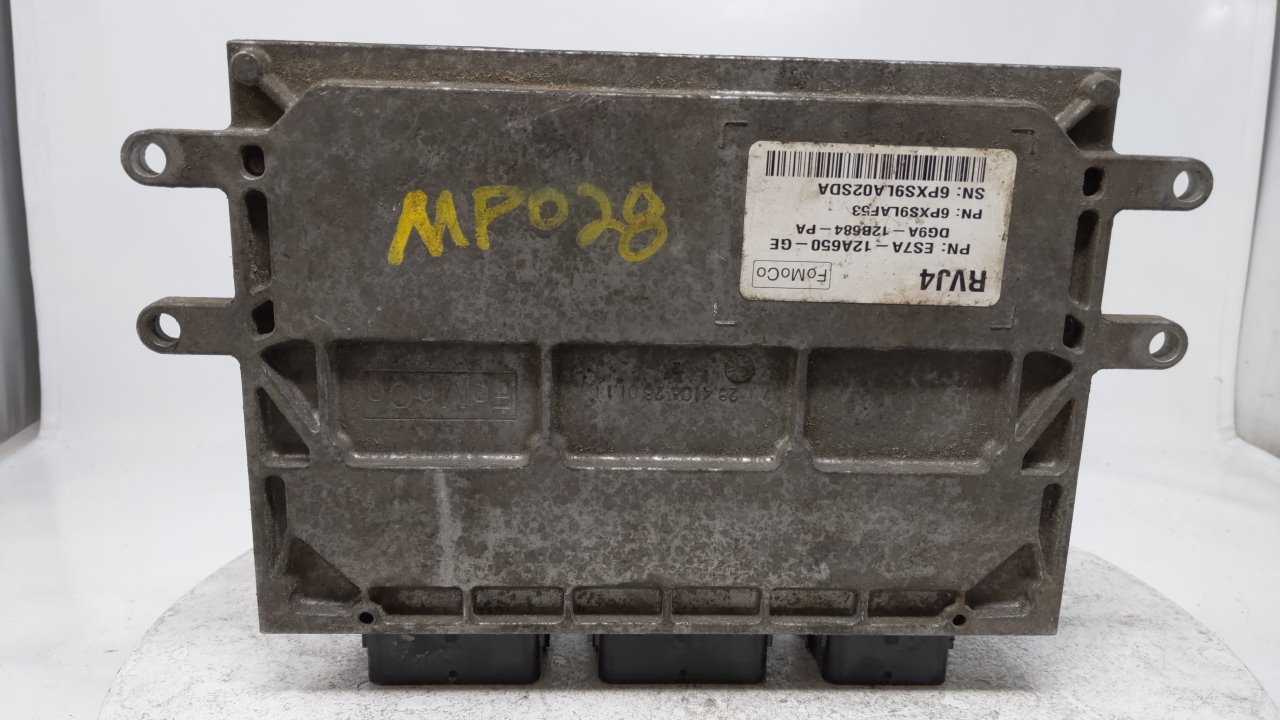 2014-2016 Ford Fusion Engine Computer Ecu Pcm Ecm Pcu Oem Es7a-12a650-ge 27075 - Oemusedautoparts1.com