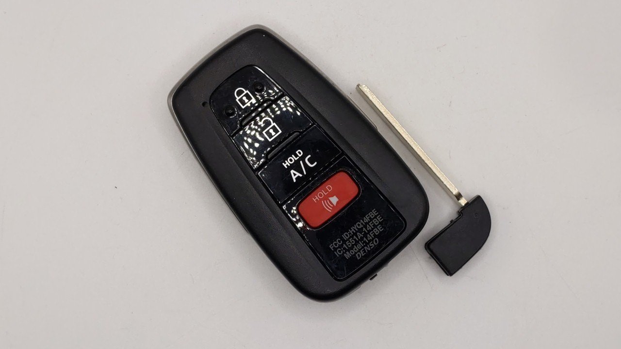 Toyota Prius Prime Keyless Entry Remote Fob HYQ14FBE 231451-0410 4 buttons - Oemusedautoparts1.com