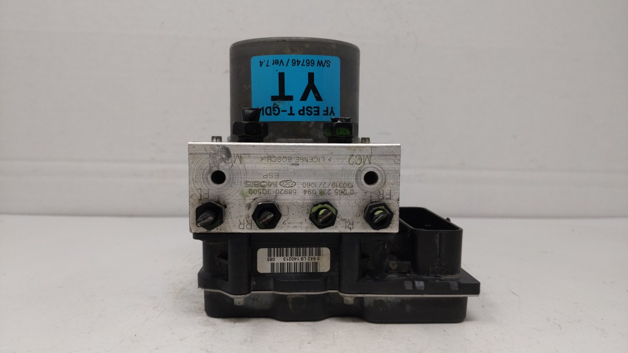 2011-2013 Hyundai Sonata Abs Pump Control Module 282790 - Oemusedautoparts1.com