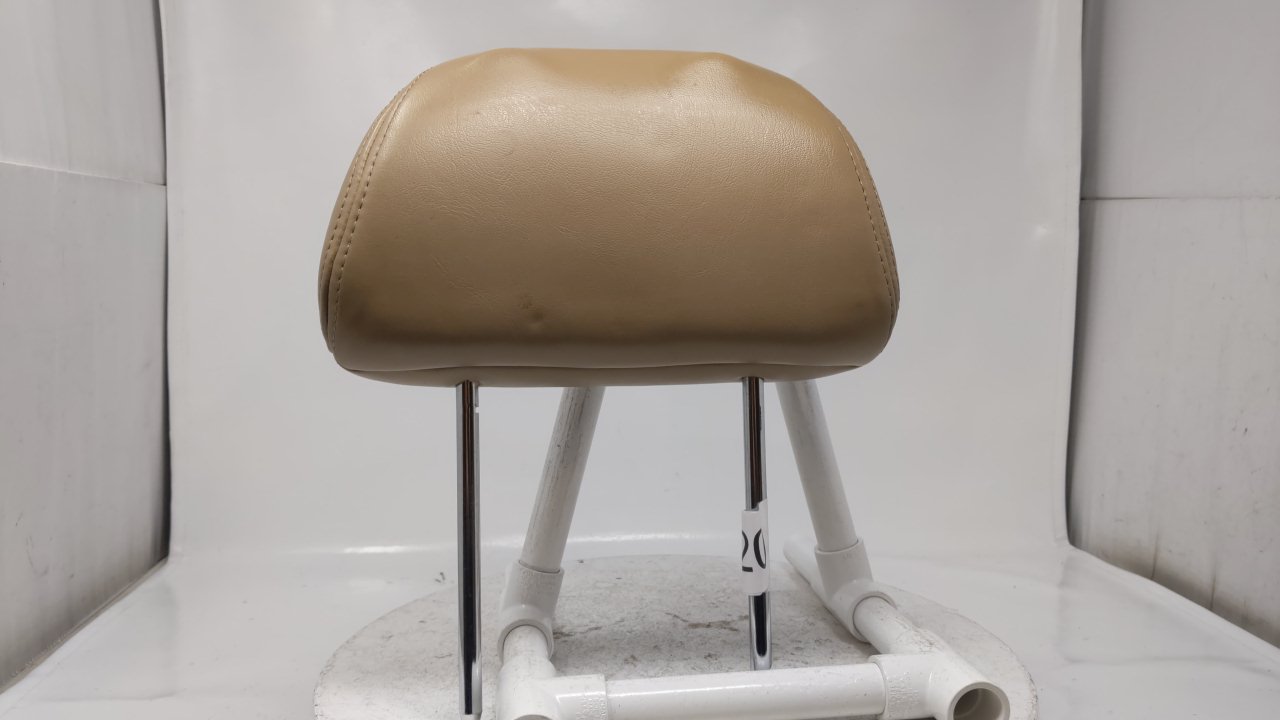 96-00 Plymouth Voyager Rear 3rd Row Driver Passenger Headrest Leather Tan 13H141 - Oemusedautoparts1.com