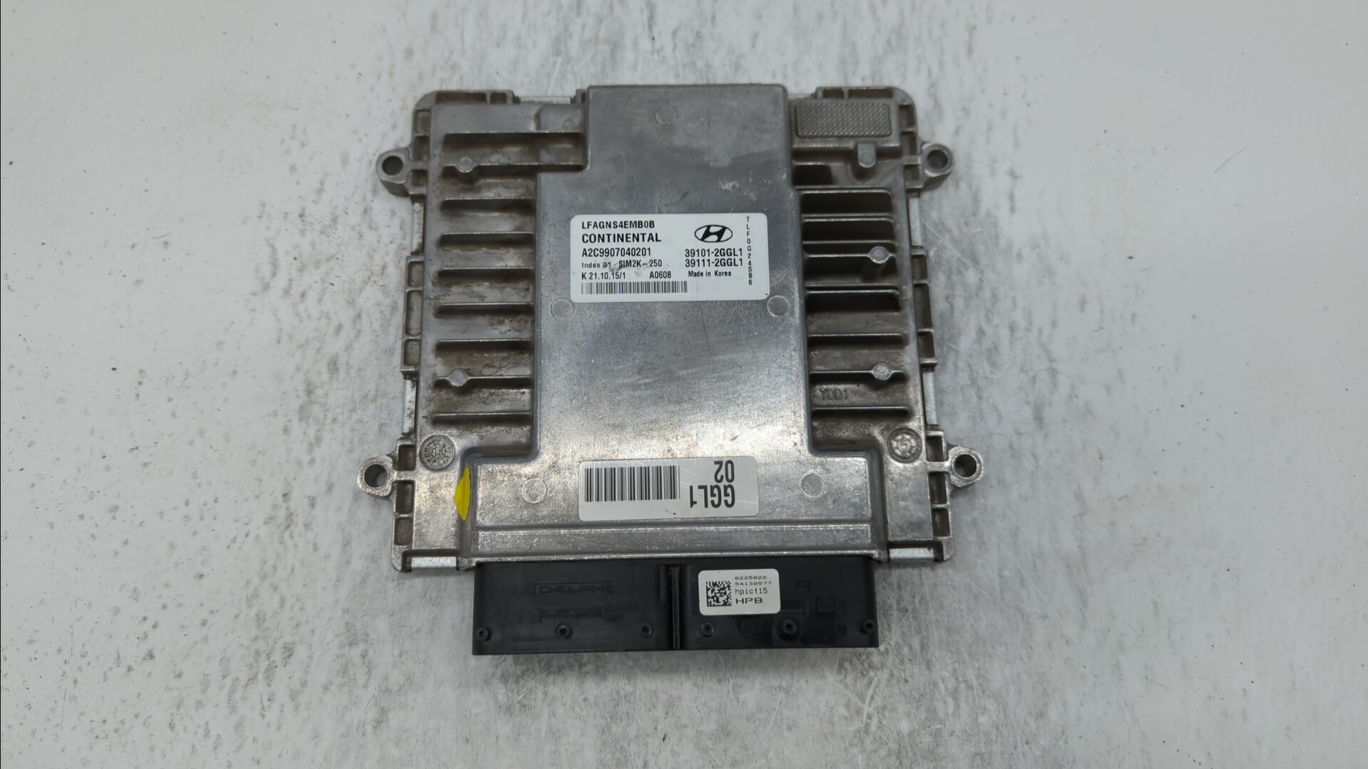 Picture of 2015-2017 Hyundai Sonata Engine Computer Ecu Pcm Ecm Pcu Oem 299706