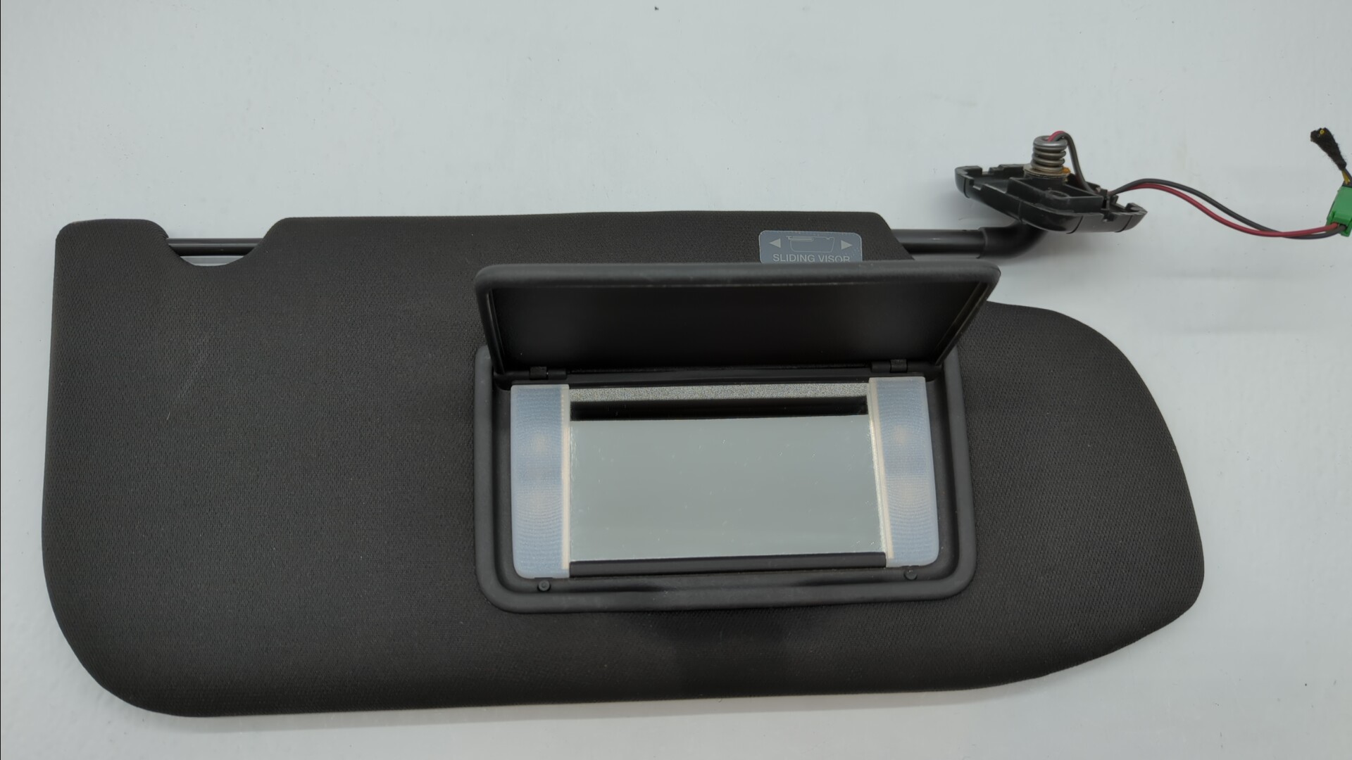 Picture of 2013-2018 Ford Taurus Passenger Sun Visor Mirror Right Sunvisor Black 306408