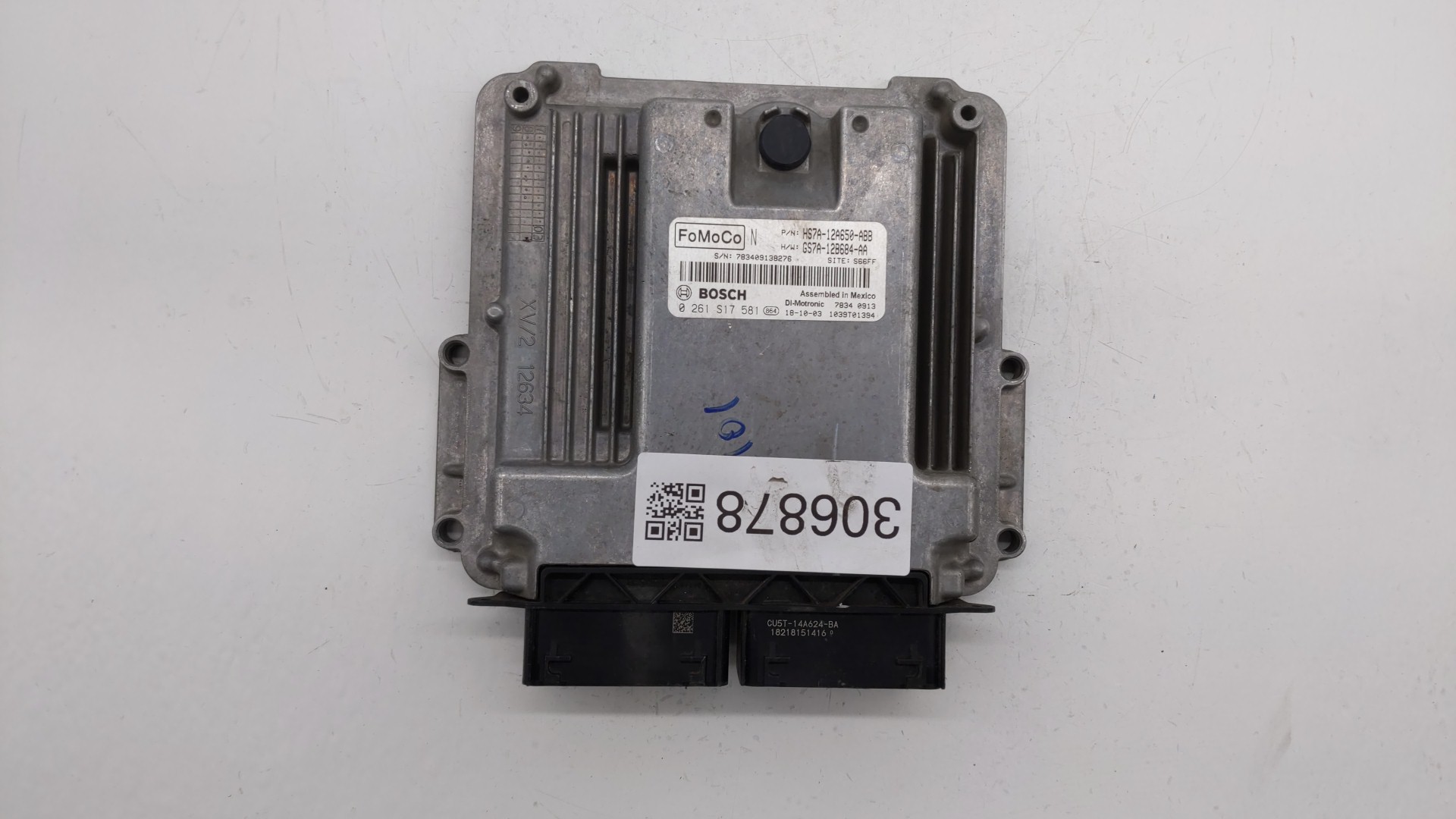 Picture of 2017-2019 Ford Fusion Engine Computer Ecu Pcm Ecm Pcu Oem 306878