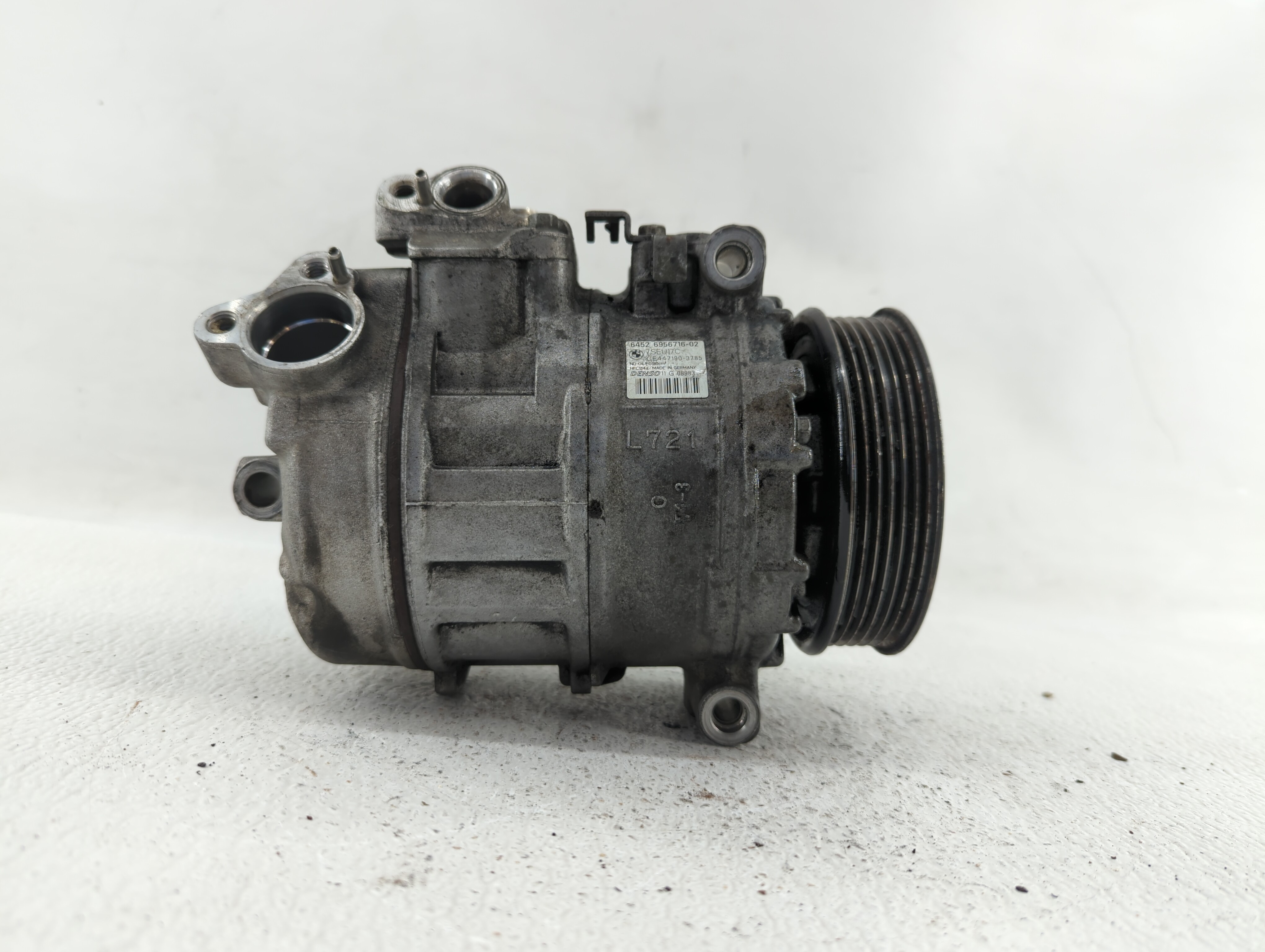 2006-2006 Bmw 330i Air Conditioning A/c Ac Compressor Oem 338278 - Oemusedautoparts1.com