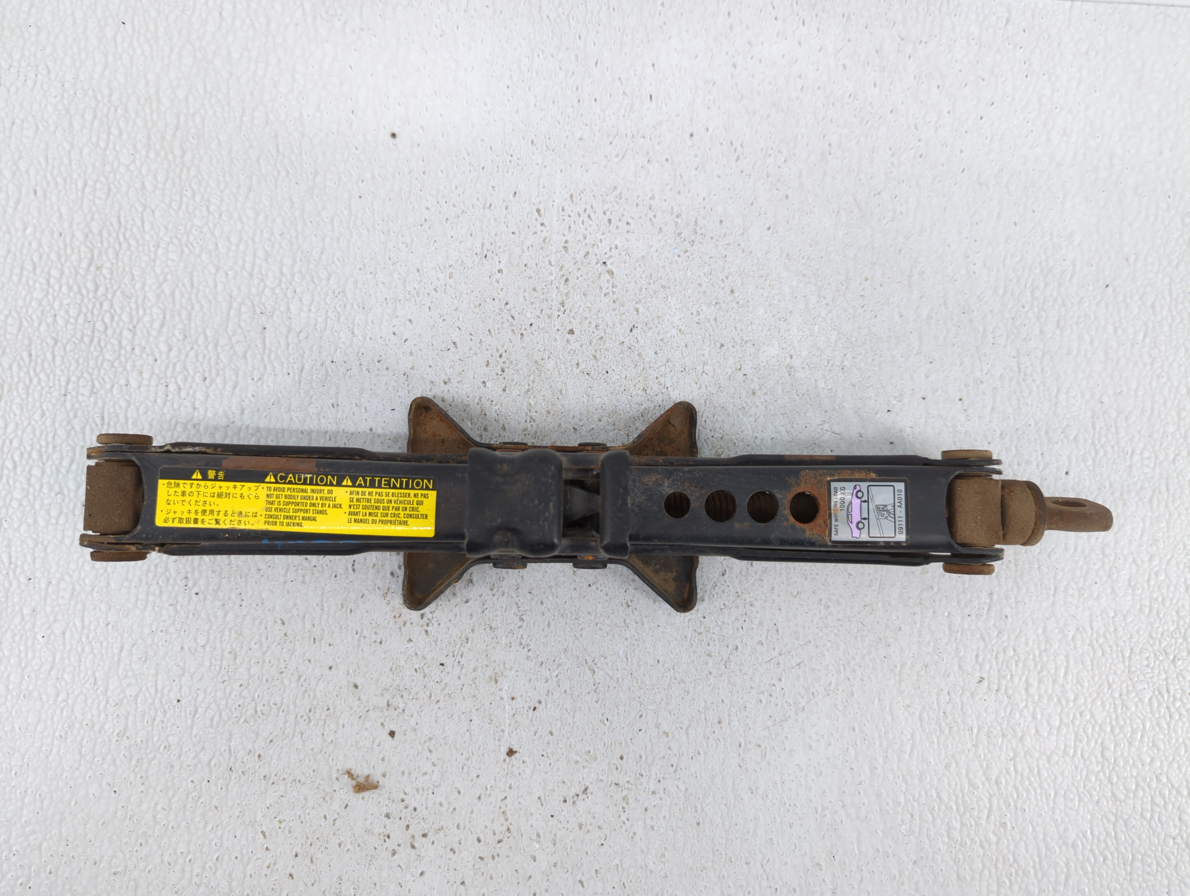 2007 Toyota Solara Spare Scissor Car Jack 344355 - Oemusedautoparts1.com