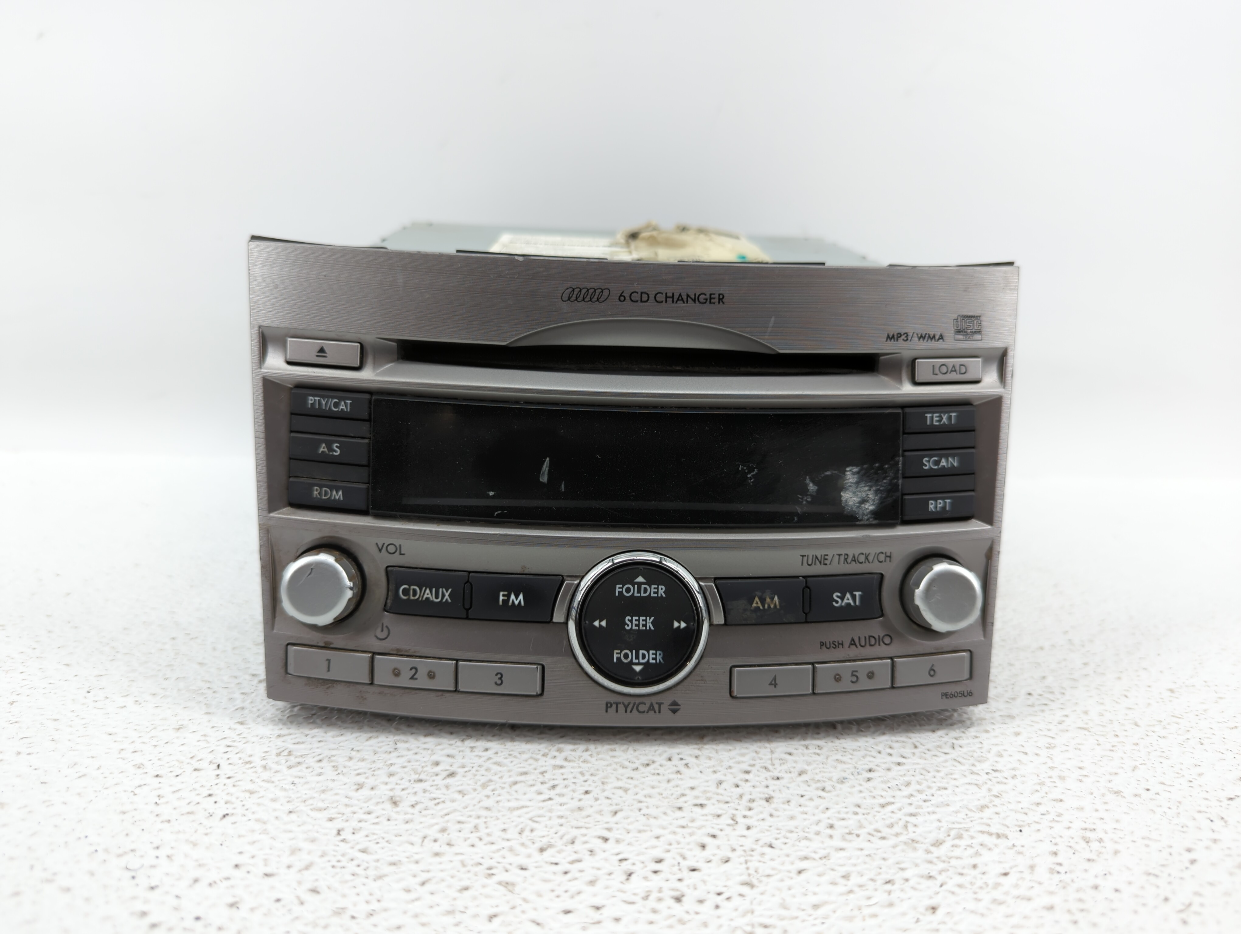 Picture of 2010-2012 Subaru Legacy Am Fm Cd Player Radio Receiver 348597
