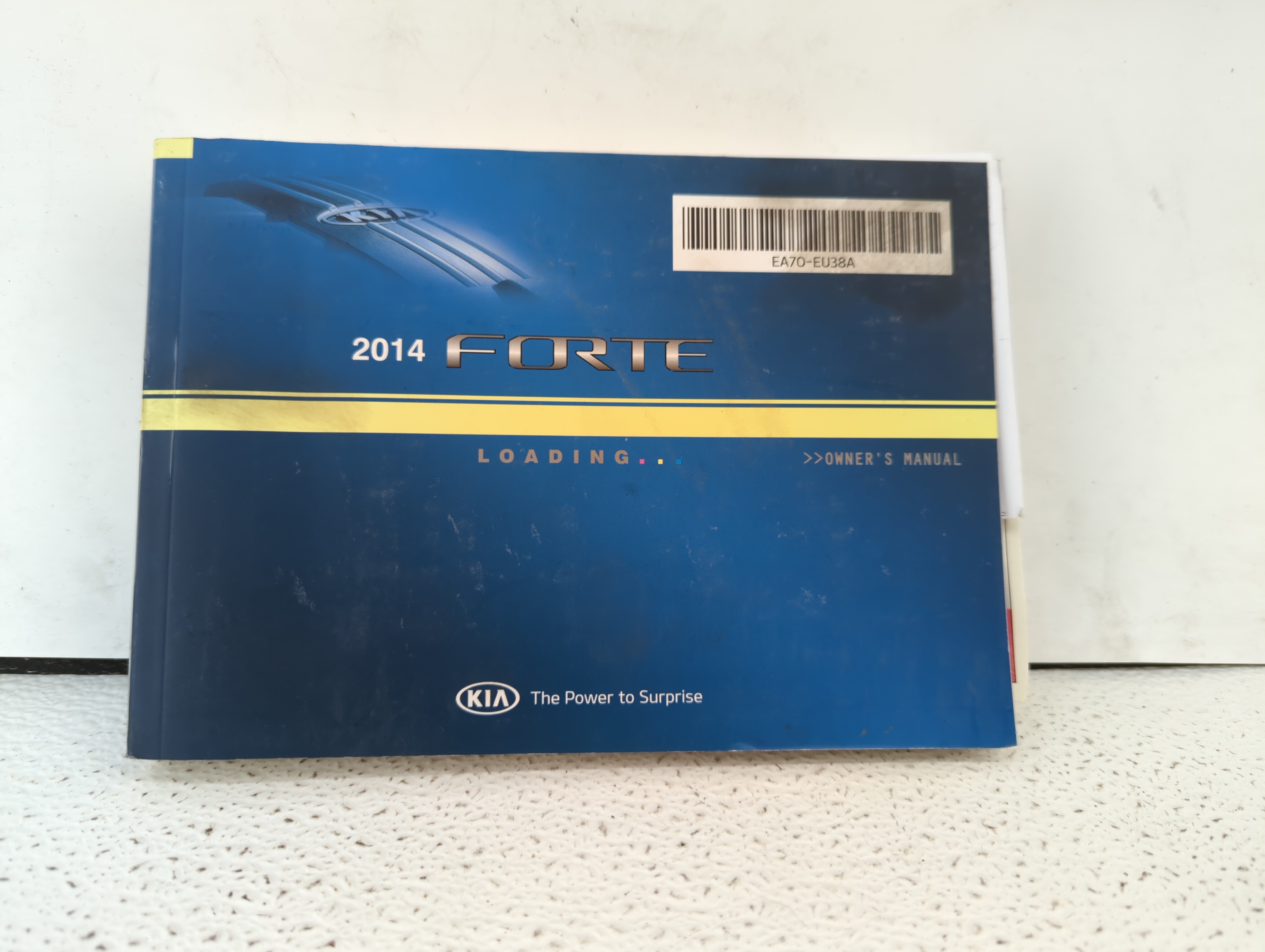 Picture of 2014 Kia Forte Owners Manual Book Guide 352564
