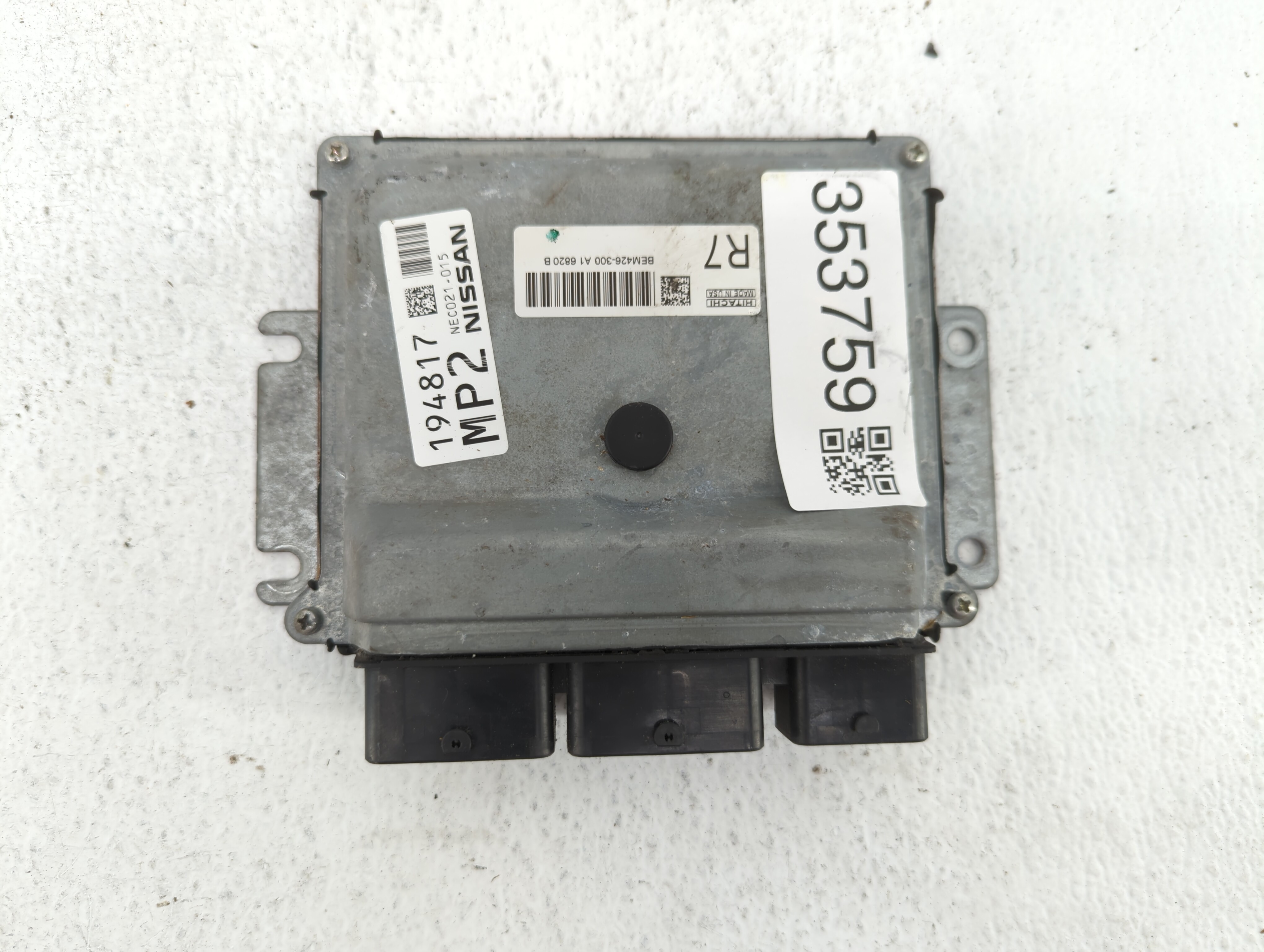 Picture of 2016-2017 Nissan Maxima Engine Computer Ecu Pcm Ecm Pcu Oem 353759