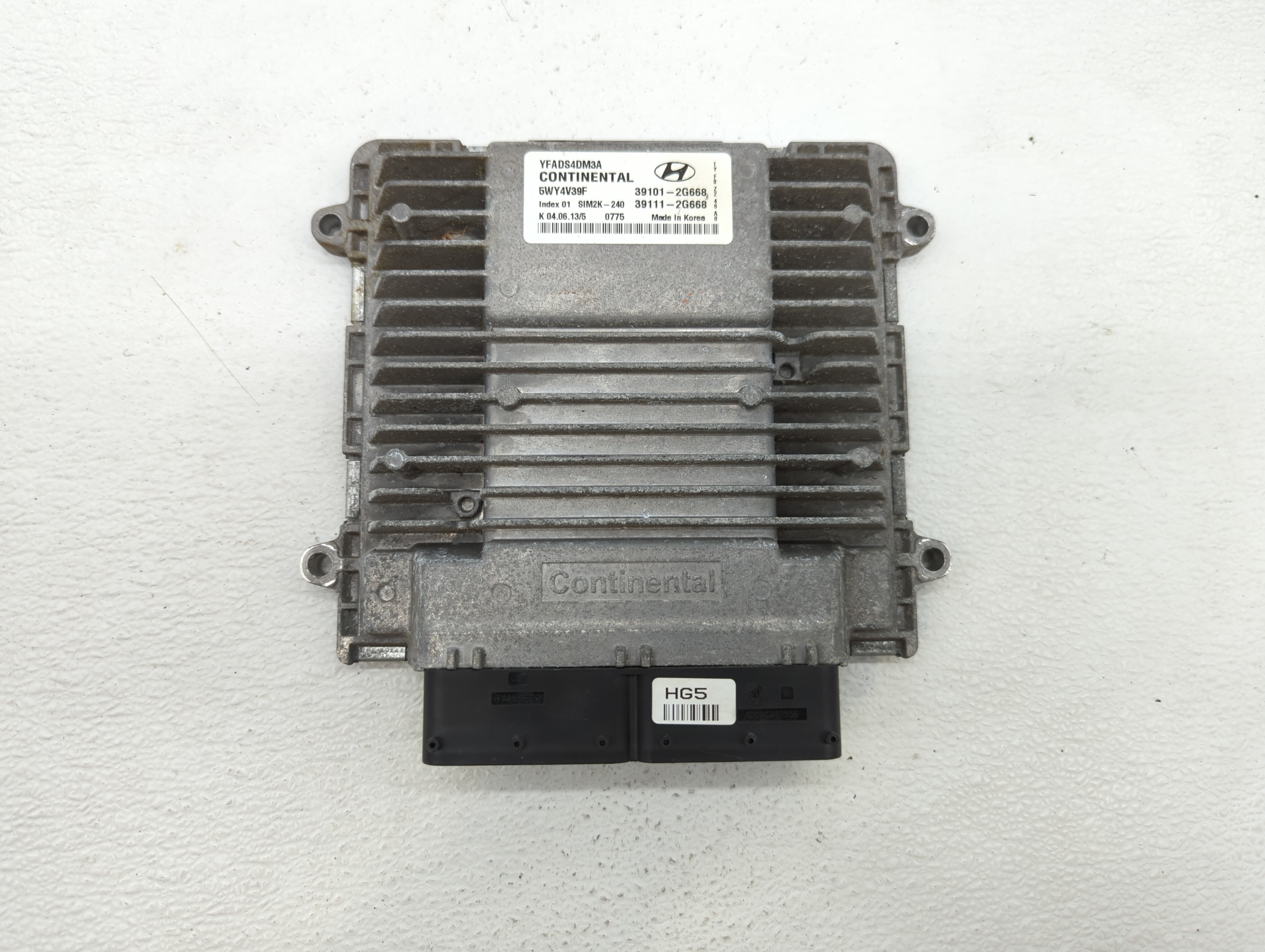Picture of Hyundai Sonata Engine Computer Ecu Pcm Ecm Pcu Oem 39101-2g668|5wy4v39f 366463