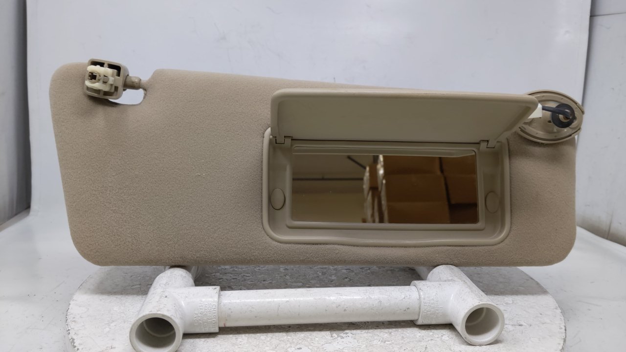 2002-2006 Lexus Es300 Passenger Side Sun Visor Sunvisor Mirror Tan 37486 - Oemusedautoparts1.com