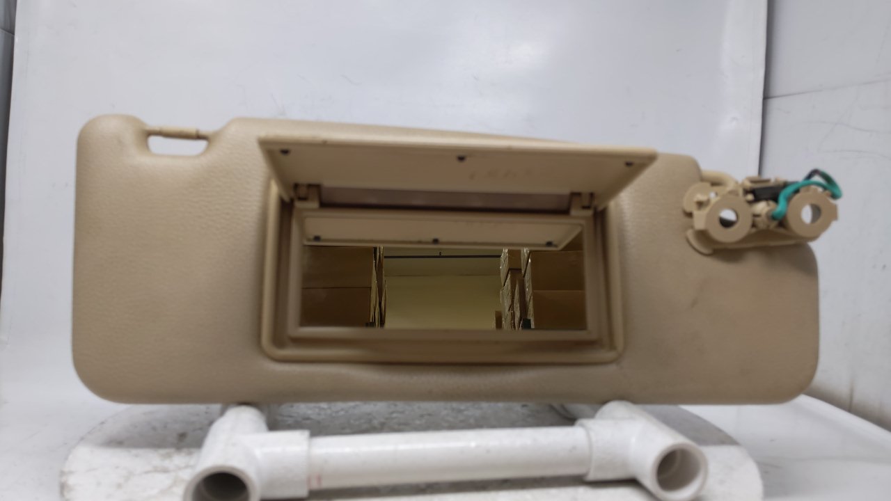 1999-2006 Volvo S80 80 Passenger Sun Visor Sunvisor Tan 37572 - Oemusedautoparts1.com