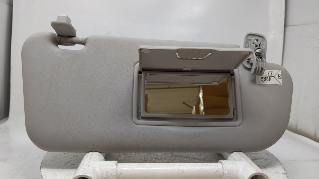 2004-2009 Mazda 3 Passenger Side Sun Visor Sunvisor Shade Gray 37689 - Oemusedautoparts1.com