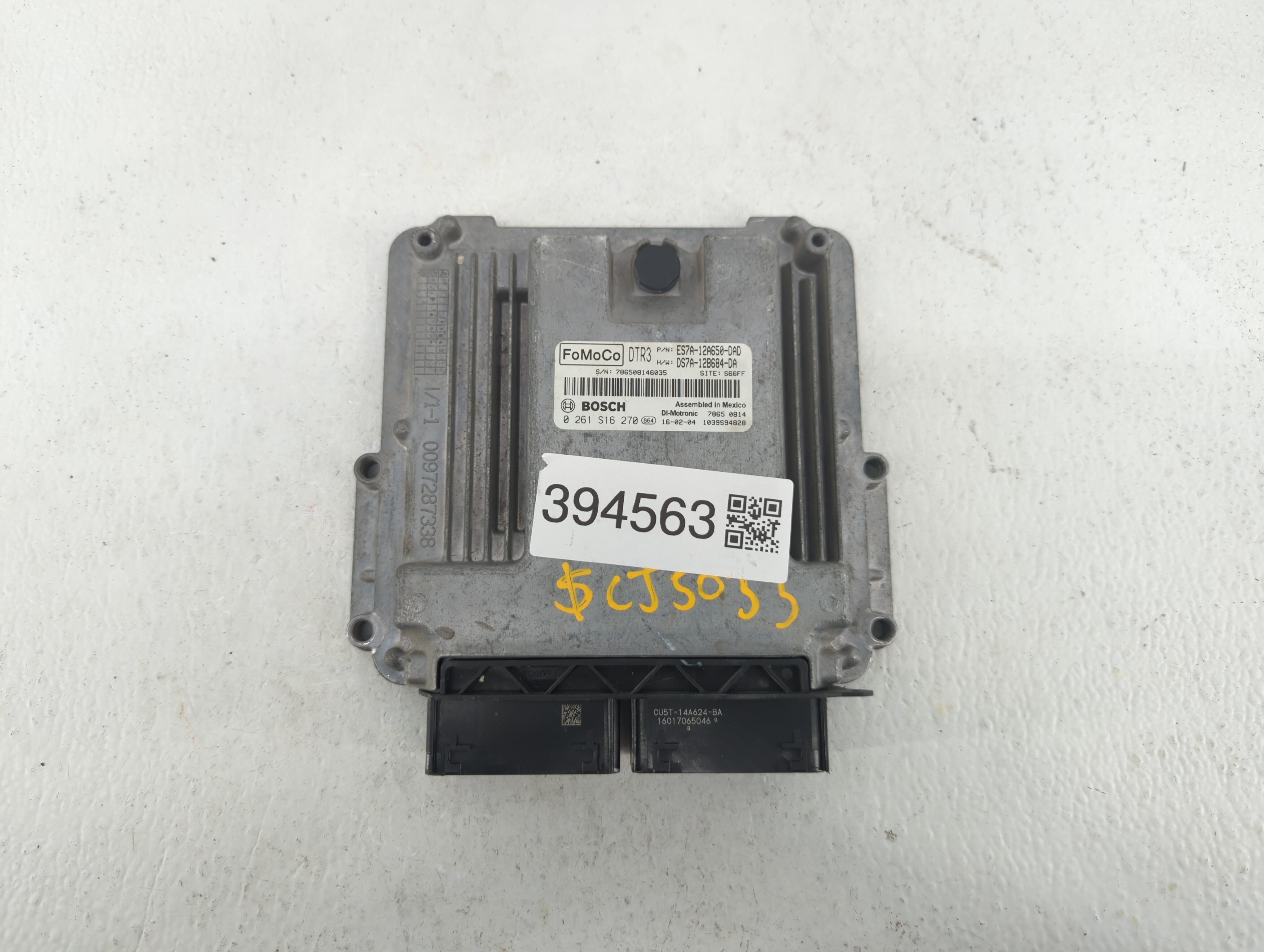 2014-2016 Ford Fusion Engine Computer Ecu Pcm Ecm Pcu Oem 394563 - Oemusedautoparts1.com